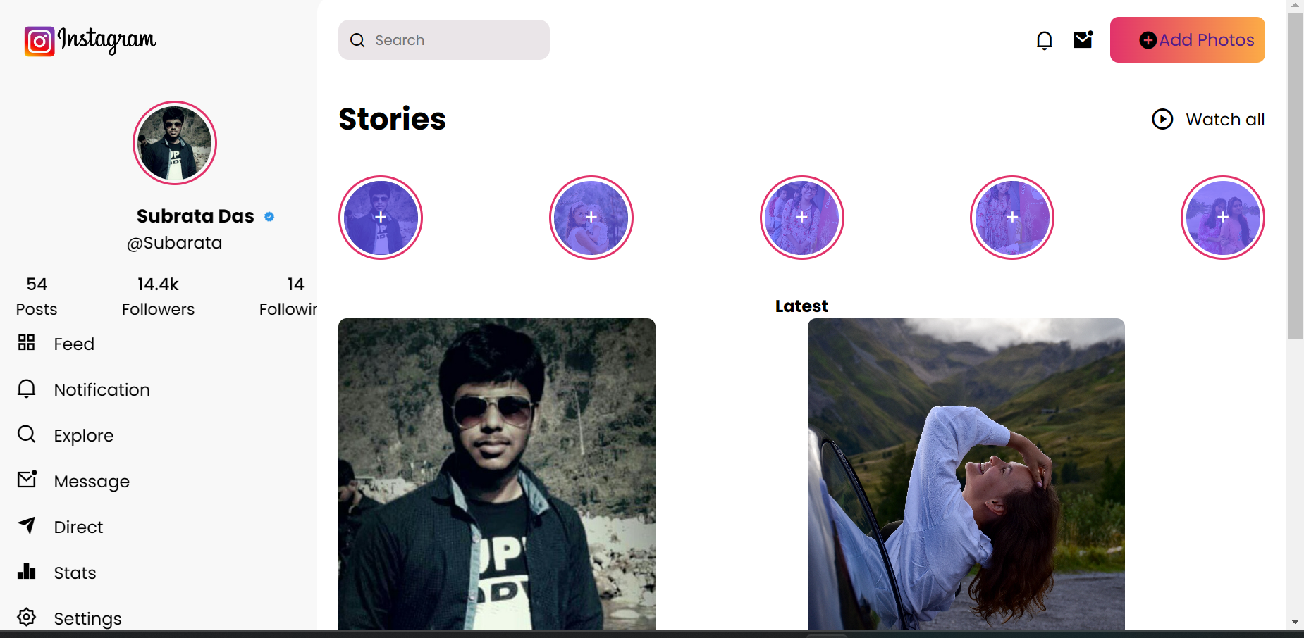 Portfolio website
